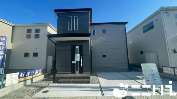 姫路市四郷町、新築一戸建ての外観画像です