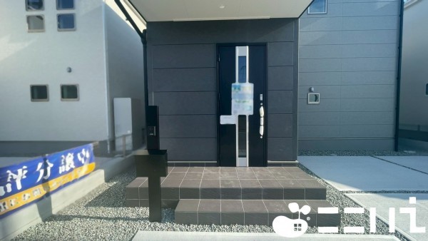 姫路市四郷町、新築一戸建ての外観画像です