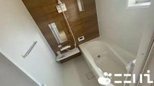 姫路市四郷町、新築一戸建ての風呂画像です