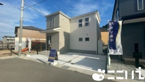 姫路市四郷町、新築一戸建ての外観画像です