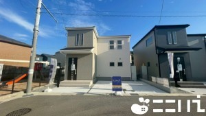 姫路市四郷町、新築一戸建ての外観画像です