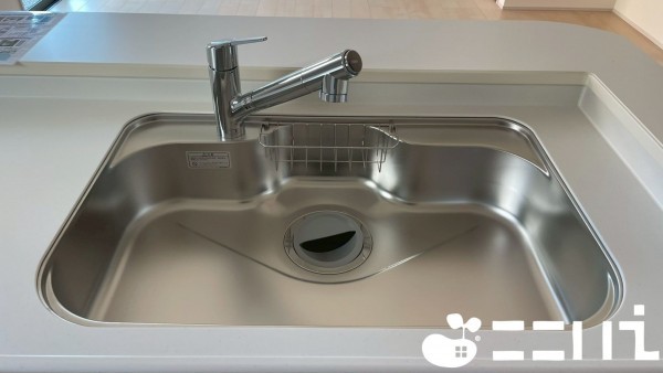 姫路市四郷町、新築一戸建てのキッチン画像です