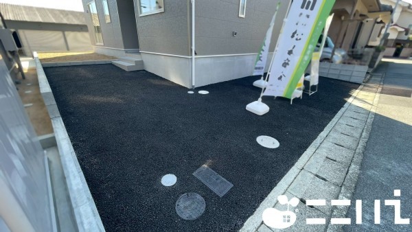姫路市飾磨区西浜町、新築一戸建ての外観画像です