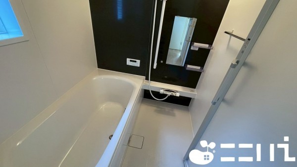 姫路市飾磨区西浜町、新築一戸建ての風呂画像です