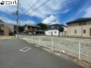 揖保郡太子町太田、土地の前面道路を含む現地写真画像です