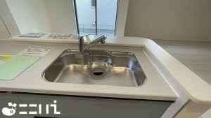 姫路市継、新築一戸建てのキッチン画像です