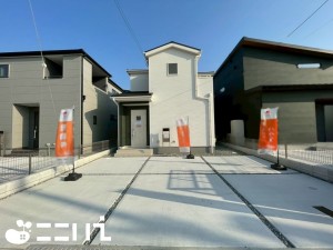 姫路市継、新築一戸建ての外観画像です