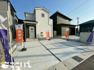 姫路市継、新築一戸建ての外観画像です
