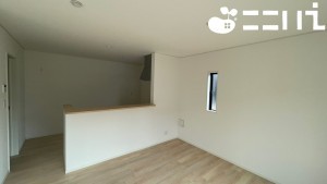 姫路市広畑区西蒲田、新築一戸建ての居間画像です