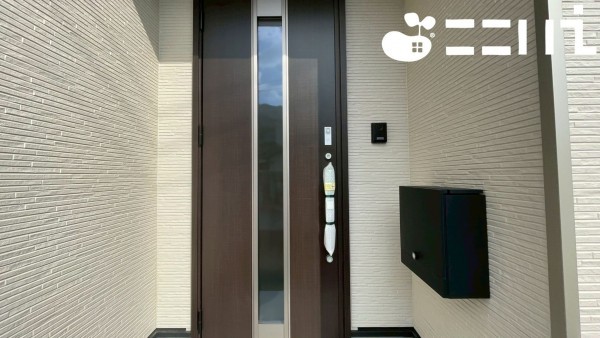 姫路市広畑区西蒲田、新築一戸建ての外観画像です