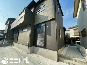 姫路市北平野、新築一戸建ての外観画像です