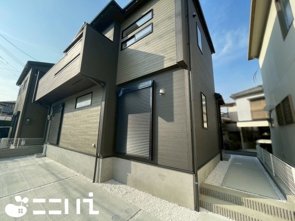 姫路市北平野、新築一戸建ての外観画像です