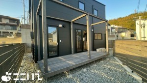 姫路市北新在家、新築一戸建ての外観画像です