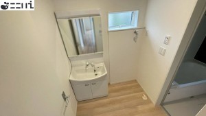 相生市双葉、新築一戸建ての洗面画像です