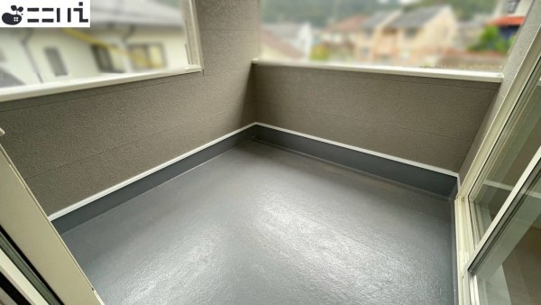 相生市双葉、新築一戸建てのバルコニー画像です