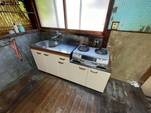 相生市千尋町、中古一戸建てのキッチン画像です