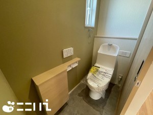 姫路市北条梅原町、新築一戸建てのトイレ画像です