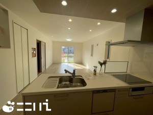 姫路市北条梅原町、新築一戸建ての居間画像です