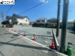 揖保郡太子町竹広、土地の外観画像です