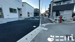 姫路市青山、新築一戸建ての外観画像です
