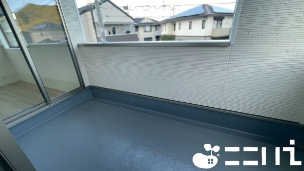 姫路市青山、新築一戸建てのバルコニー画像です