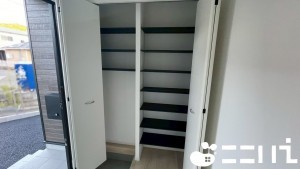 姫路市青山、新築一戸建ての収納画像です