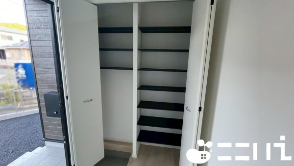 姫路市青山、新築一戸建ての収納画像です