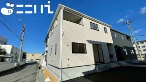 姫路市庄田、新築一戸建ての外観画像です