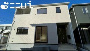 姫路市庄田、新築一戸建ての外観画像です