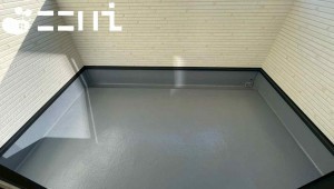 姫路市庄田、新築一戸建てのバルコニー画像です