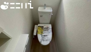 姫路市庄田、新築一戸建てのトイレ画像です