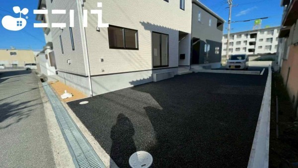 姫路市庄田、新築一戸建ての外観画像です