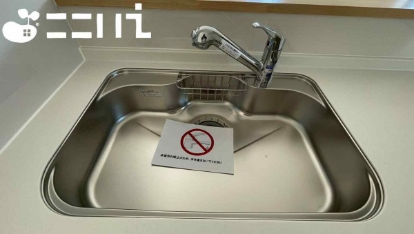 姫路市庄田、新築一戸建てのキッチン画像です