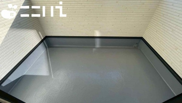 姫路市庄田、新築一戸建てのバルコニー画像です