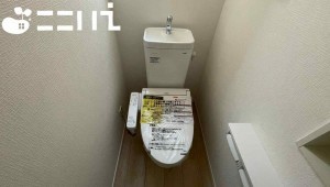 姫路市庄田、新築一戸建てのトイレ画像です