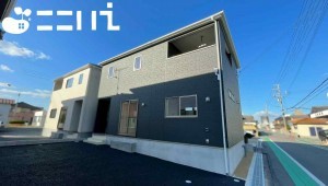 姫路市庄田、新築一戸建ての外観画像です