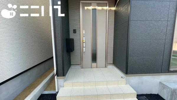 姫路市庄田、新築一戸建ての外観画像です