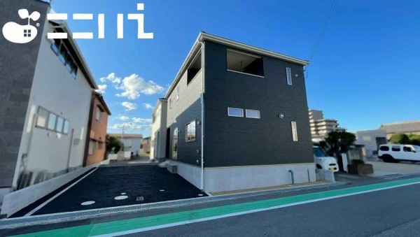 姫路市庄田、新築一戸建ての外観画像です