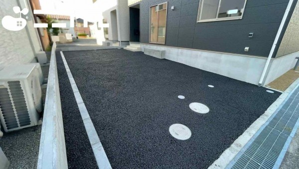 姫路市庄田、新築一戸建ての外観画像です