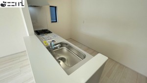 揖保郡太子町矢田部、新築一戸建てのキッチン画像です