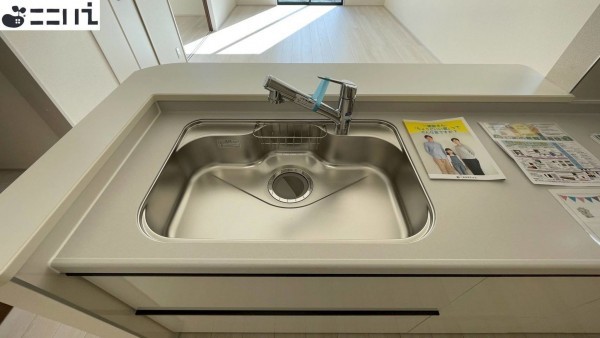 揖保郡太子町矢田部、新築一戸建てのキッチン画像です