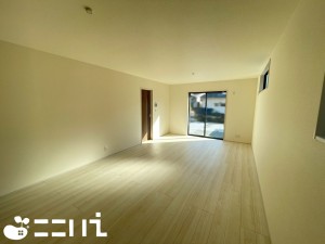 姫路市大津区新町、新築一戸建ての居間画像です