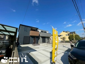 姫路市大津区新町、新築一戸建ての外観画像です