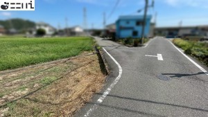 揖保郡太子町下阿曽、土地の画像です