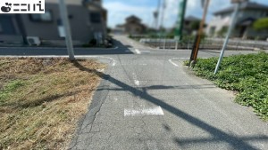揖保郡太子町下阿曽、土地の画像です