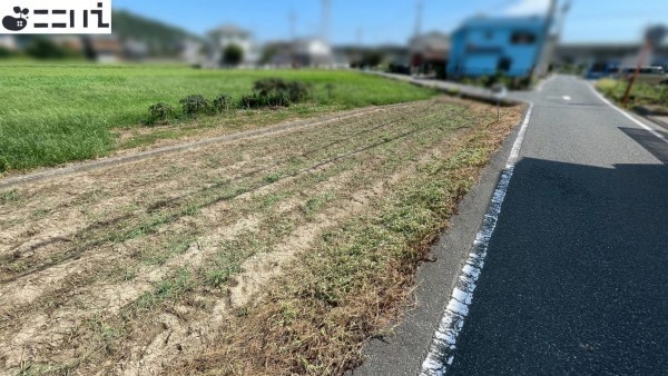 揖保郡太子町下阿曽、土地の画像です