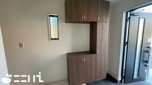 姫路市上大野、新築一戸建ての玄関画像です