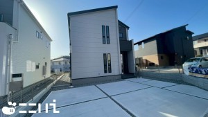 姫路市上大野、新築一戸建ての外観画像です