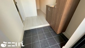 姫路市上大野、新築一戸建ての玄関画像です