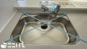 姫路市上大野、新築一戸建てのキッチン画像です